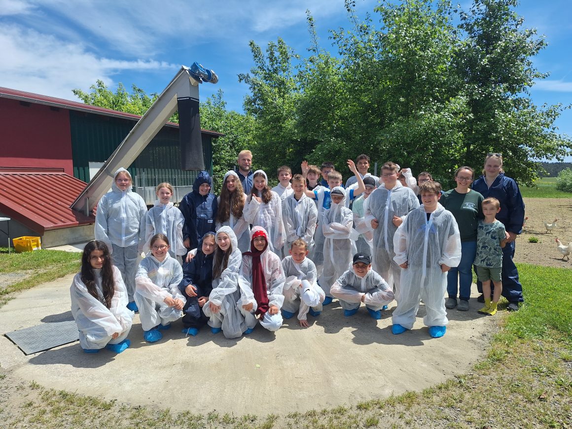 Auf Erkundungstour beim Bio-Bauernhof Ehmann