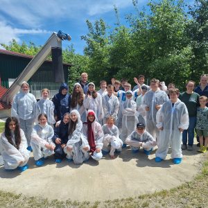 Auf Erkundungstour beim Bio-Bauernhof Ehmann