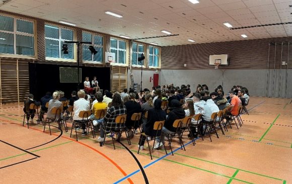 Weimarer Kultur-Express zu Gast an unserer Schule
