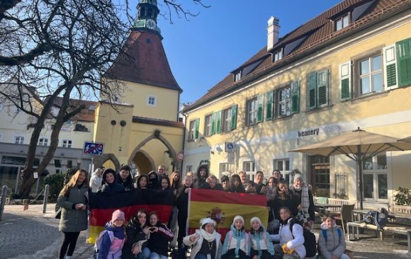 Winterzauber und interkultureller Erasmus-Austausch der 6.Klasse der Mittelschule Altenstadt