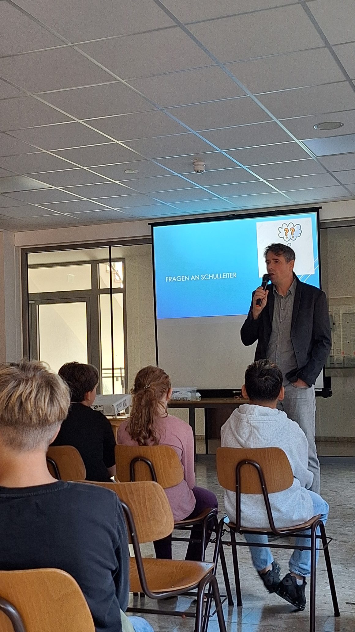 Erste Schülervollversammlung im neuen Schuljahr